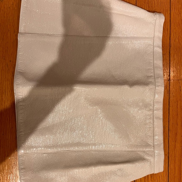 Courreges Cream micro Mini Skirt size 34 - Picture 4 of 5